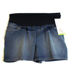 Oh Baby Women's Maternity Blue Jean Shorts Size Small